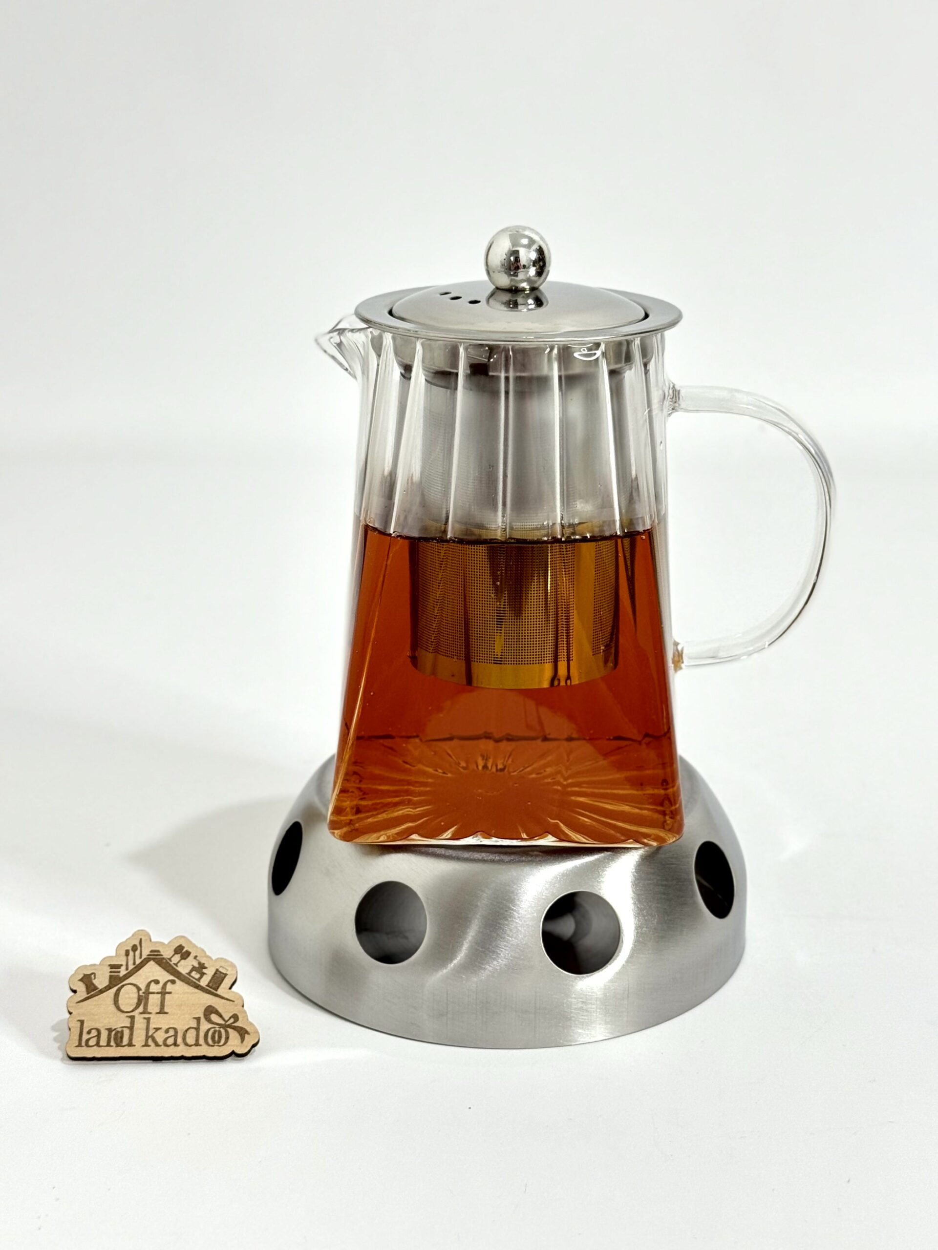 قوری کف مربع شیاردار ۷۵۰ میل کد 111753 - Image 3