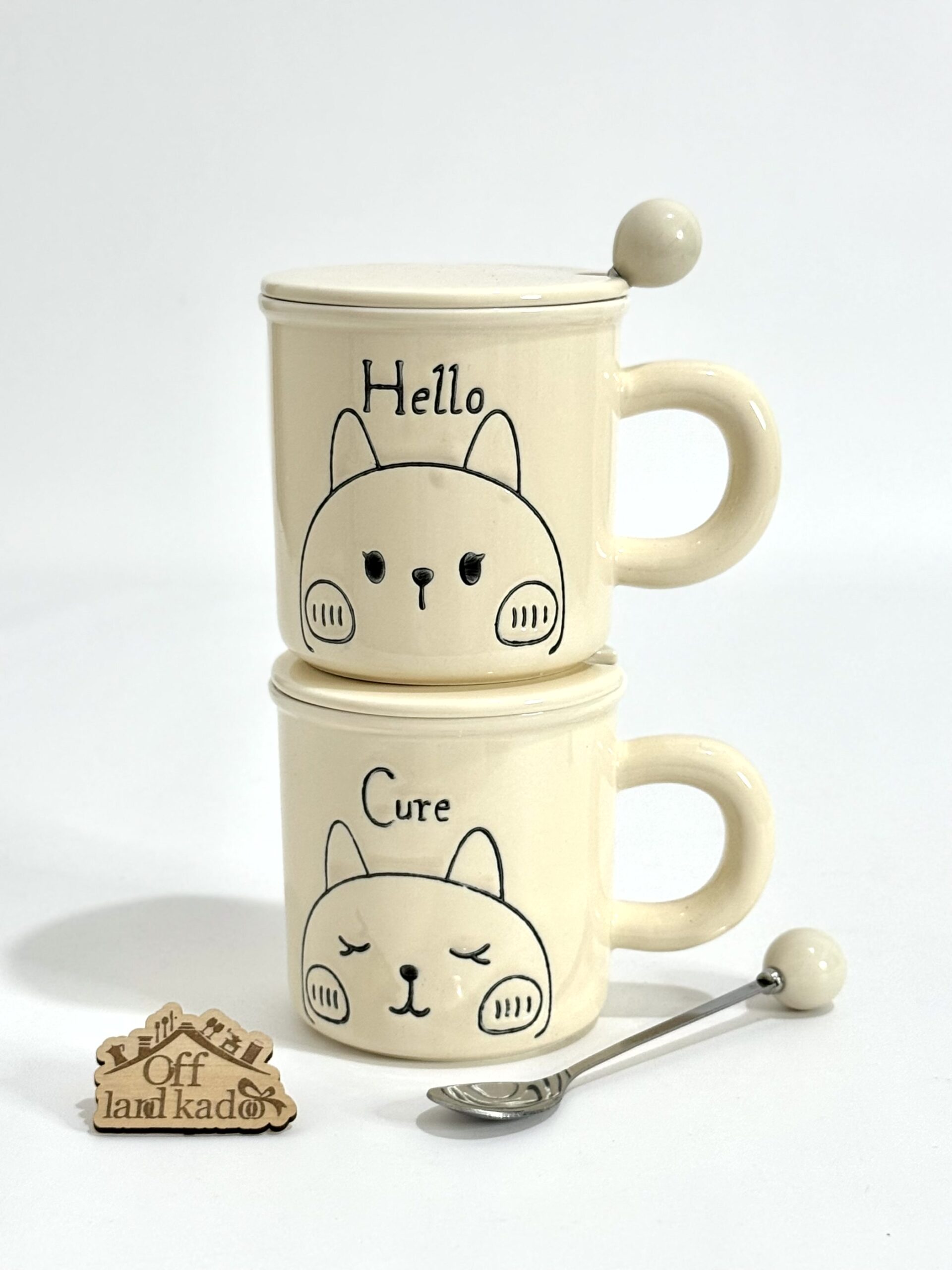 ماگ گربه CAT درب دار کد 111798