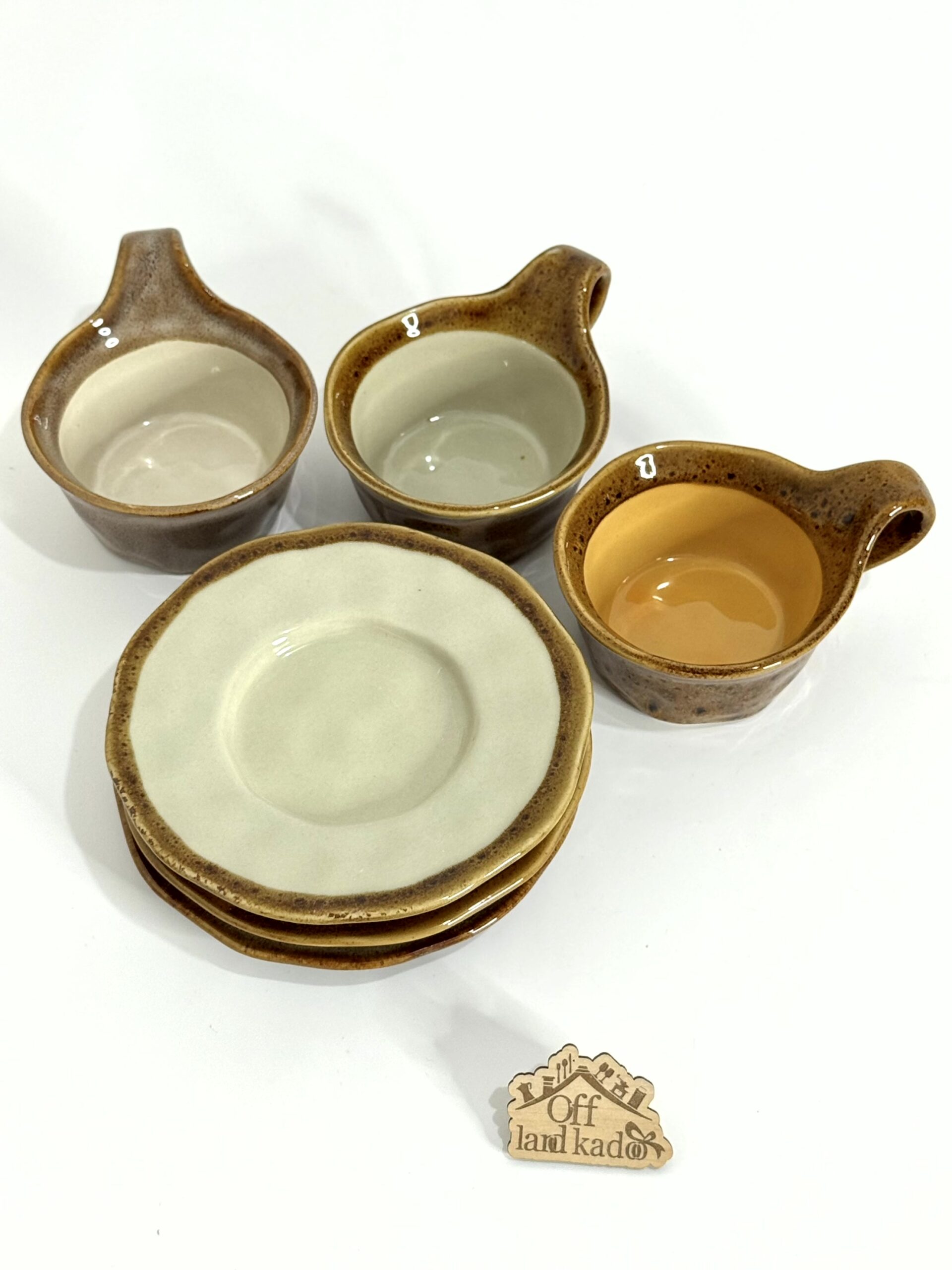 ست فنجان و نعلبکی روستیک کد 111806 - Image 2