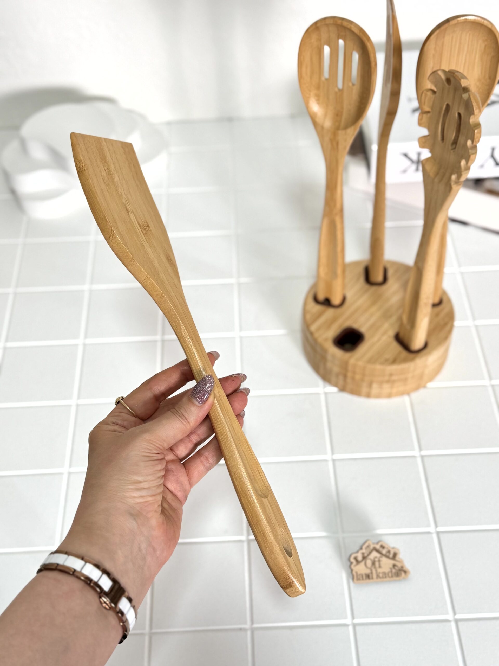 کفگیر تک بامبو JINJALI کد 111861 - Image 3
