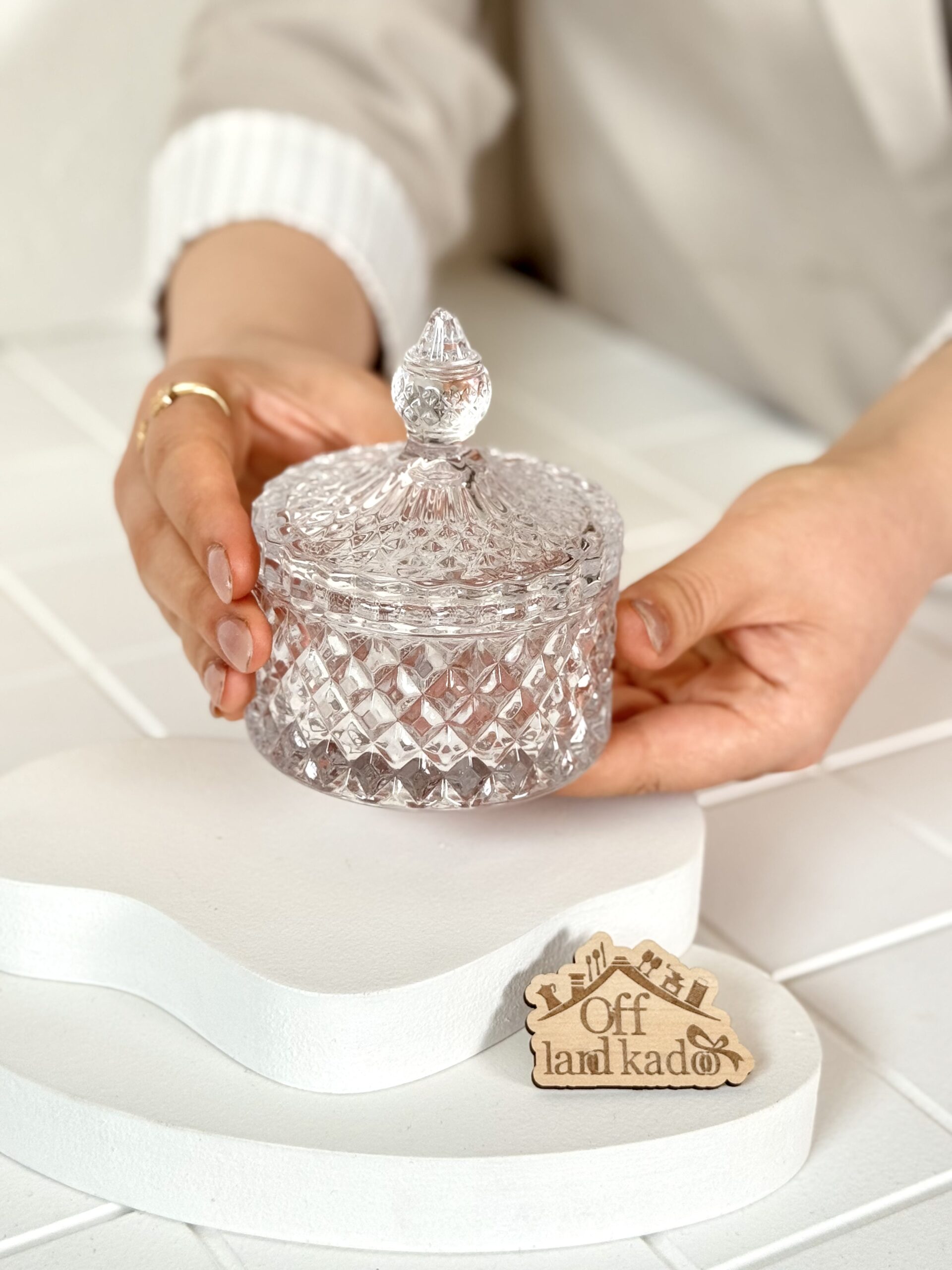 قندان شیشه ای CANDY CUP کد 111927 - Image 2