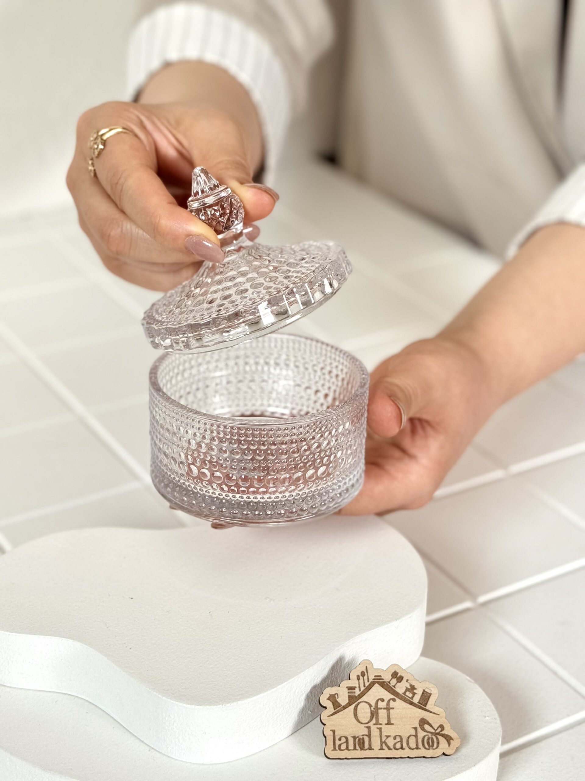 قندان شیشه ای CANDY CUP کد 111927 - Image 3