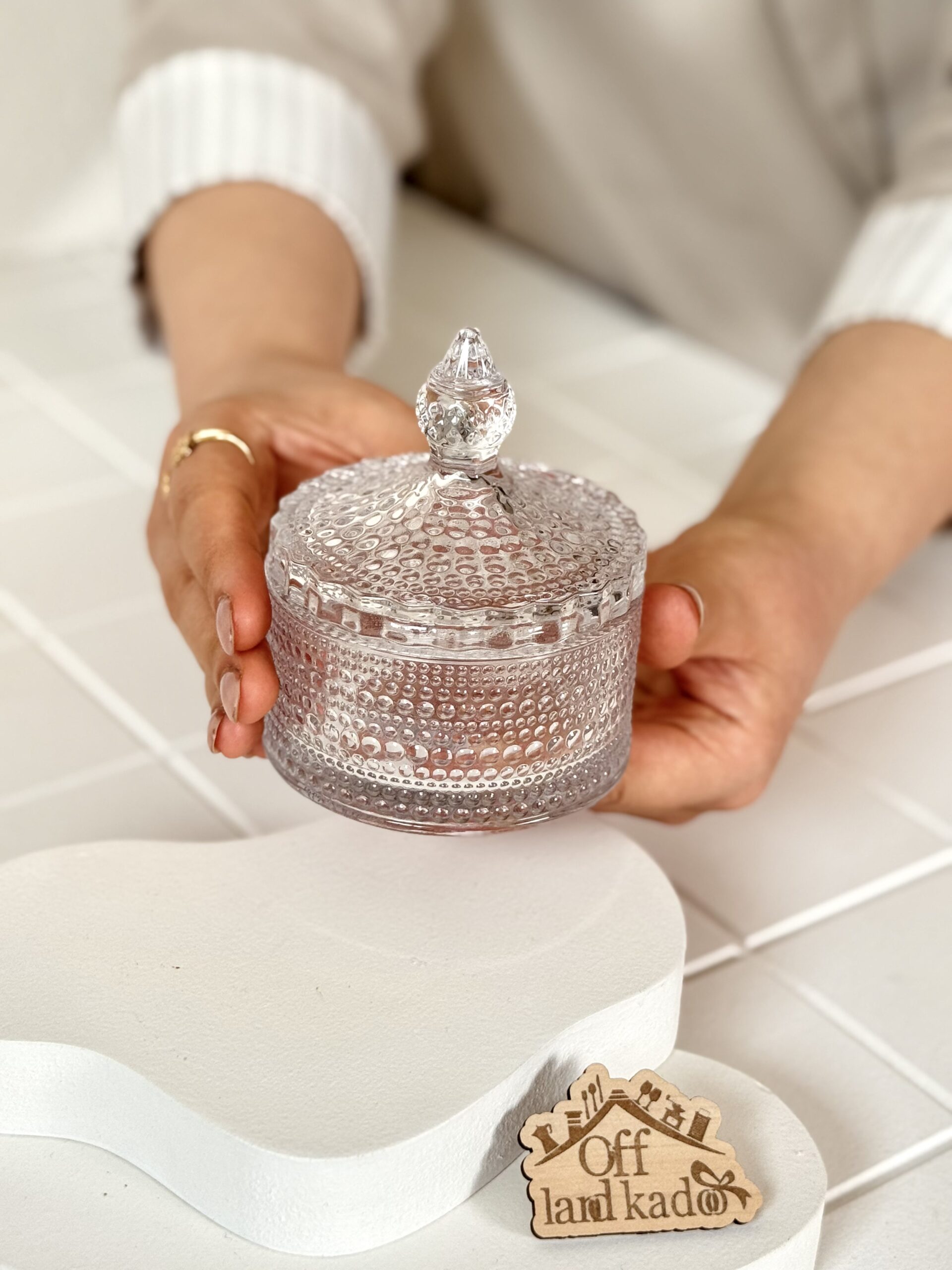 قندان شیشه ای CANDY CUP کد 111927 - Image 4