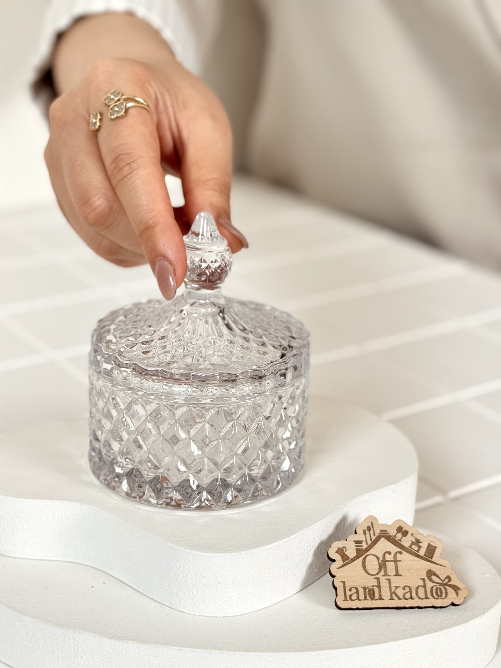 قندان شیشه ای CANDY CUP کد 111927